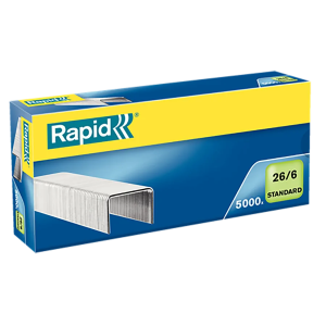 Corchete 26-6  Capacidad  20 hojas  Caja 5000 unidades