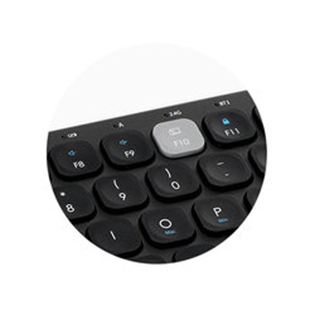 Teclado Inalámbrico Compacto Multidispositivo Negro Conexión Bluetooth 3.0 & USB 2.4 GHz - Imagen 6