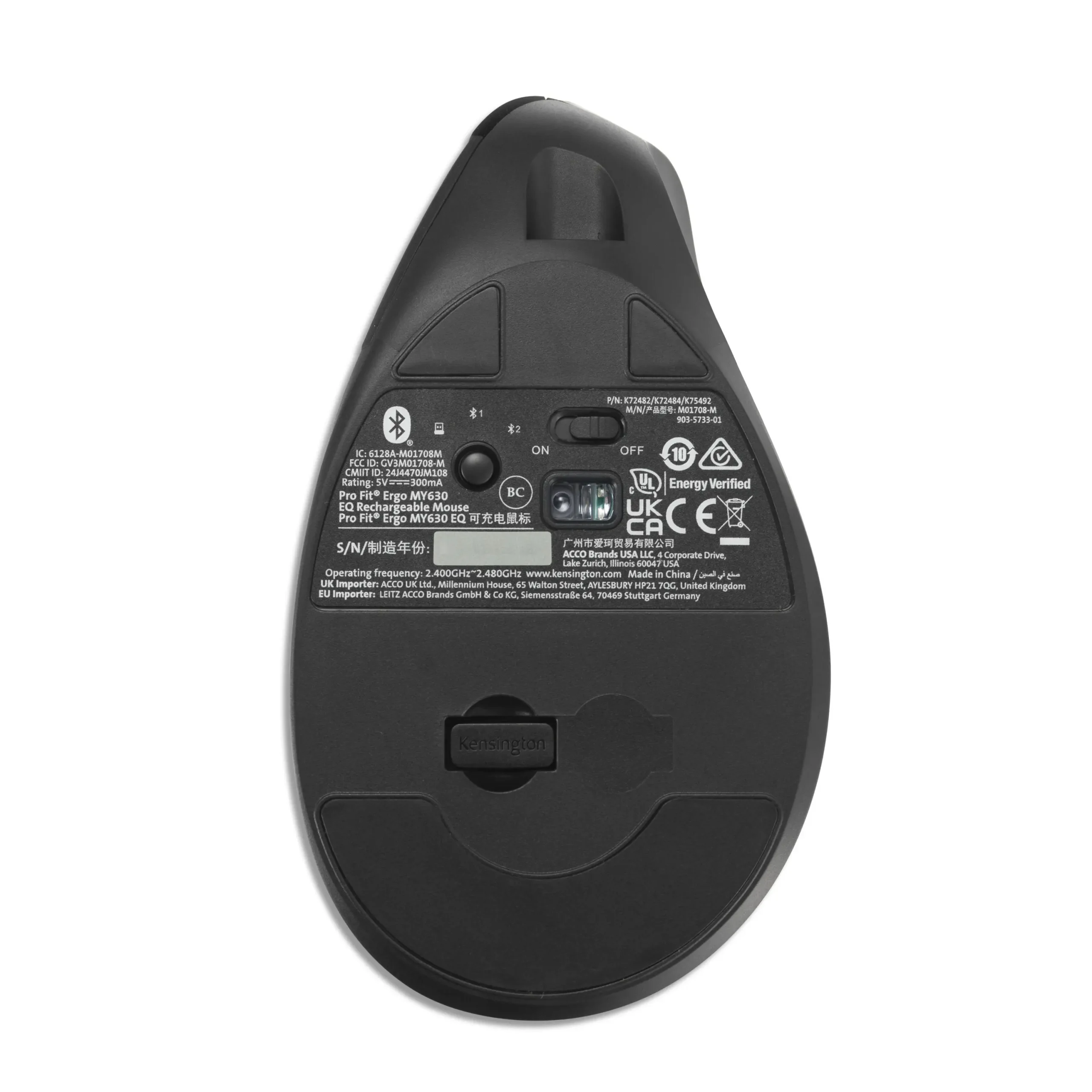 Mouse Vertical Inalámbrico Pro Fit® Ergo MY630 EQ - Imagen 6
