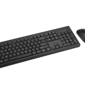 Combo Inalámbrico Teclado/Mouse KM270 EQ Recargable, Antiderrame
