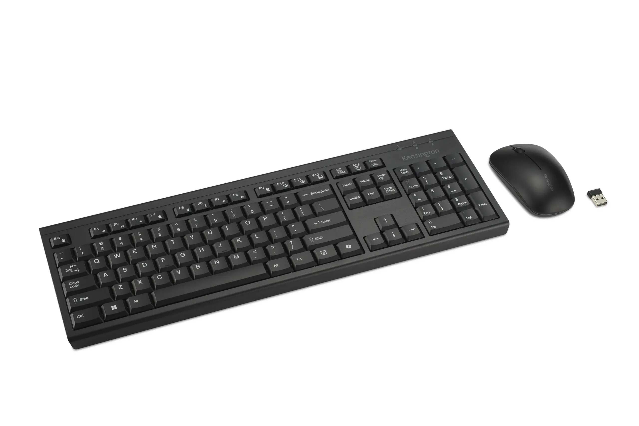 Combo Inalámbrico Teclado/Mouse KM270 EQ Recargable, Antiderrame