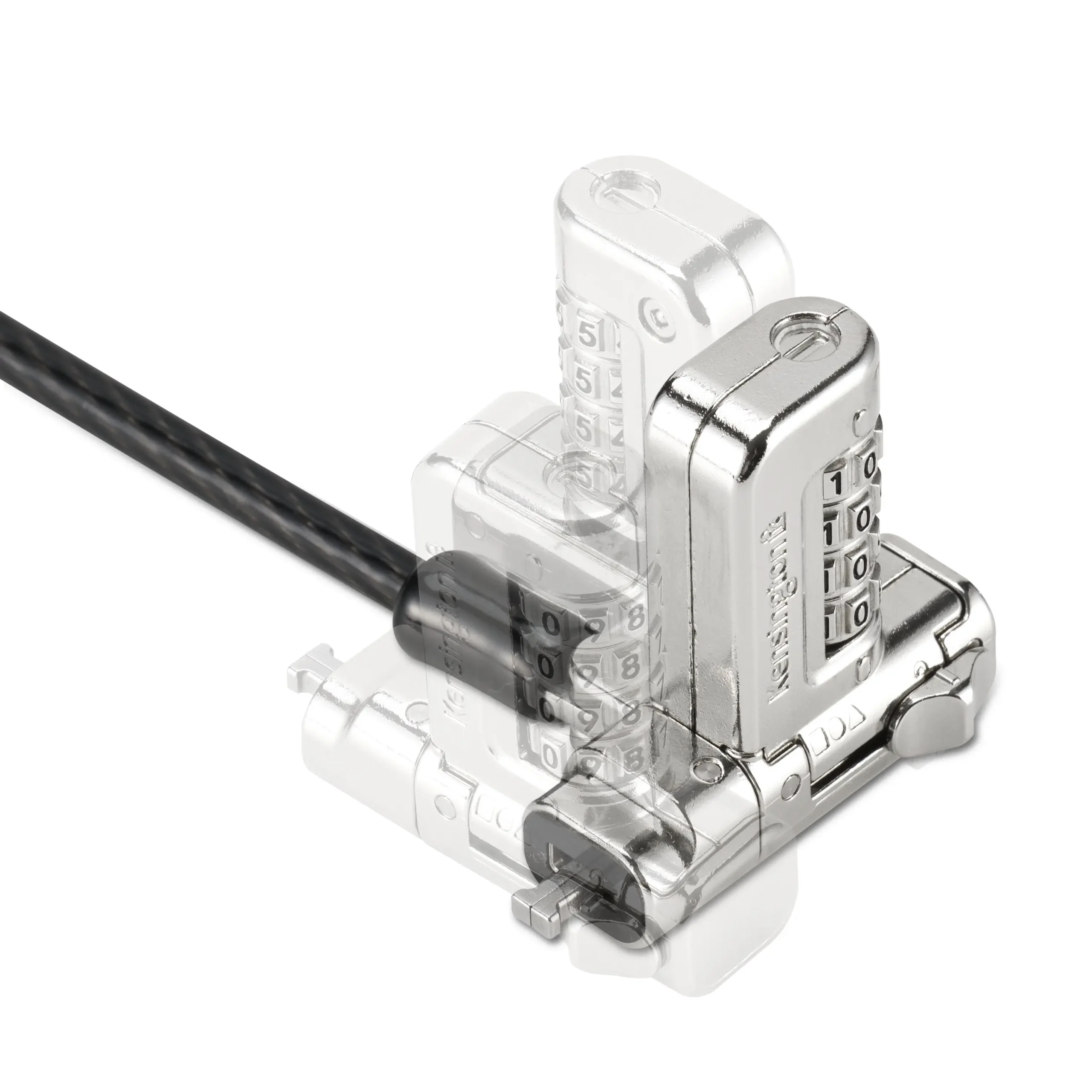 Cable De Seguridad Universal 3-En-1 2.0 (Anclaje Único) Con Combinación - Imagen 6